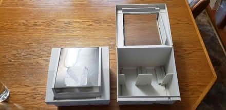 Photo of free two 5 1/4 size floppy disk holders, zip code 20905 #2