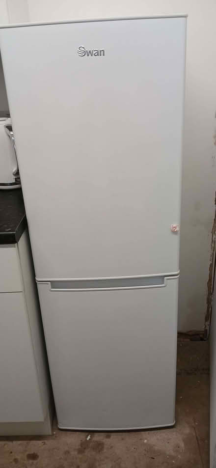 Photo of free Swan fridge freezer (Manston LS15) #1