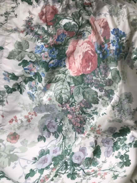 Photo of free Pair Of Sanderson Fabric Curtains Floral Chintz (Chichester PO19) #4