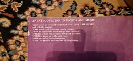 Photo of free Introduction to words and music (Upper Wellsway) #4