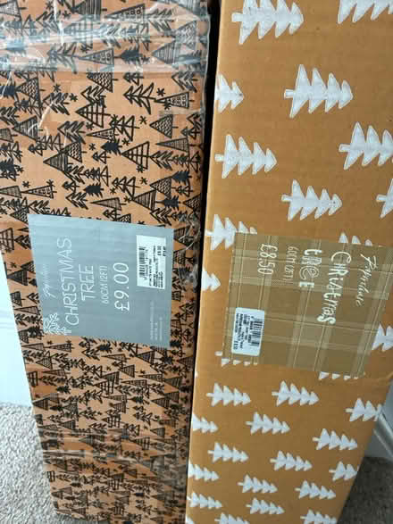 Photo of free 2 tinsel Christmas trees (Homerton E5) #4