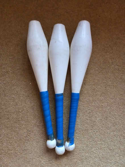 Photo of free 3 juggling clubs (Linslade LU7) #1