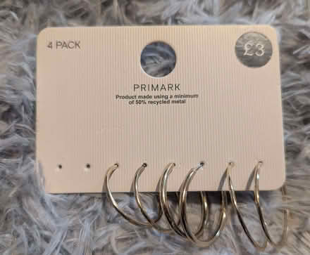 Photo of free 3 Set Gold Hoops Earrings (Clive Vale TN35) #1