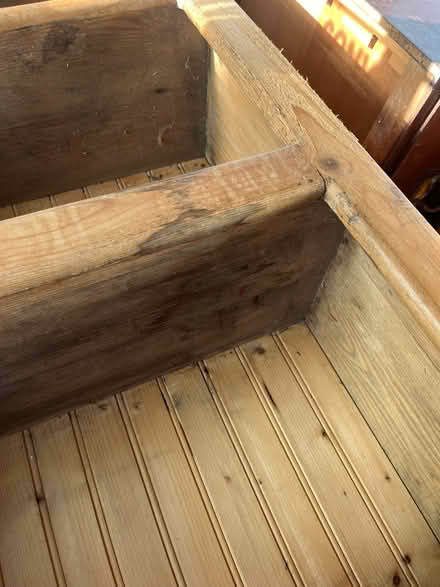 Photo of free Old pine bookcase (Bursledon SO31) #3