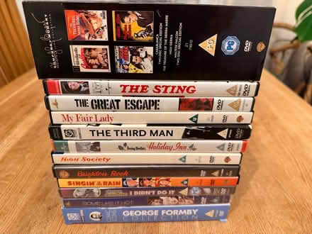 Photo of free Vintage film DVDs (Lamorbey DA15) #1