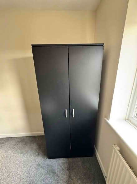 Photo of free Black wardrobe clean good condition (Allen Rd Bridgwater TA6) #1
