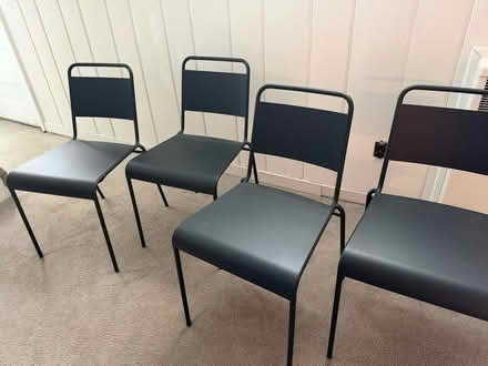 Photo of free Outdoor chairs (set of 4) (Silver Spring (off of E.Wayne)) #1