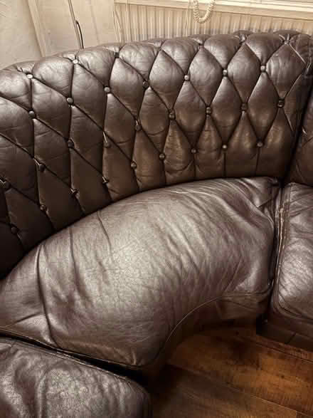 Photo of free Faux Leather 5 Seater Corner Sofa (Yalding ME18) #2