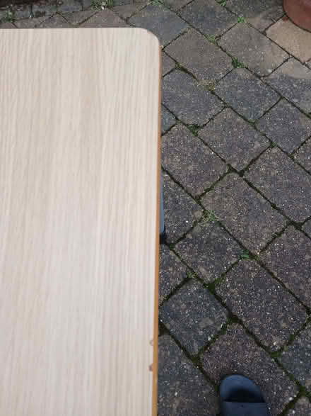 Photo of free Small square sturdy desk, table (West Bridgford NG2) #1