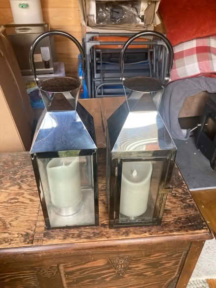 Photo of free Lanterns with battery candles (Meir Hay ST3) #1