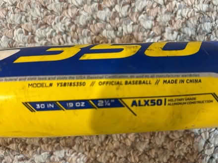 Photo of free 30 inch USA Baseball approved bat (West Groton) #2