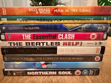 Photo of free Music DVDs (Lamorbey DA15) #1