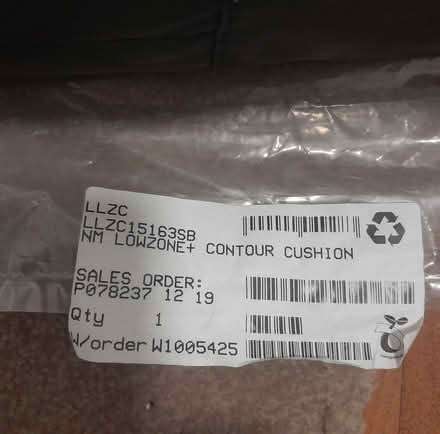 Photo of free Unused contour cushion (Franklands Village RH17) #2