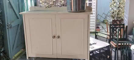 Photo of free Small white shoe cupboard (Anstey LE7) #1