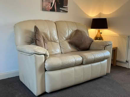Photo of free 3 Piece leather suite (Galashiels TD1) #3