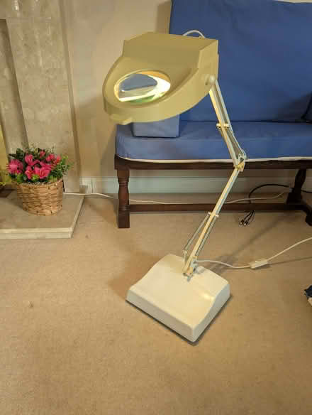Photo of free Adjustable magnifying task light (Harlaxton NG32) #3