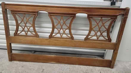 Photo of free Retro vintage headboard (Birchmount and Danforth) #2