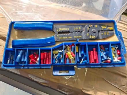 Photo of free Car wiring terminals a crimping tool (Halstead TN14) #1