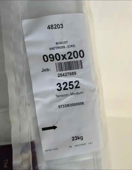 Photo of free 2 x BUSCOT Relyon Mattresses As NEW! (Merton SW19) #2