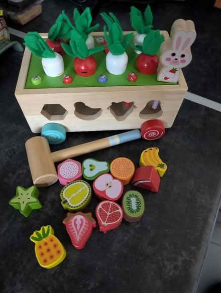 Photo of free Wooden Toddler Montessori fine motor skill toy child to (Goffs Oak EN7) #1