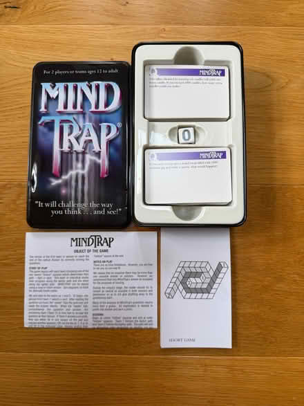 Photo of free 'Mind Trap' Card game (Priestwood RG42) #1