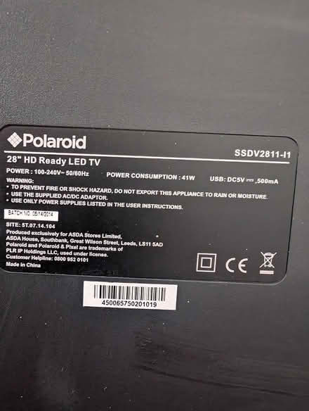 Photo of free 28" tv (Morley LS27) #2