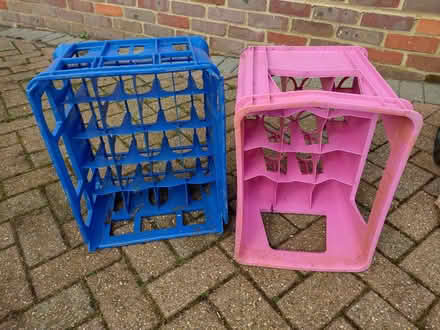 Photo of free Two crates for milk or other bottles (Six Ways AL8) #1