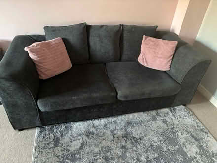 Photo of free Grey 2 seater sofa (MK42) #1