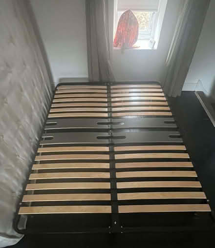 Photo of free King size bed frame (Wirksworth DE4) #1