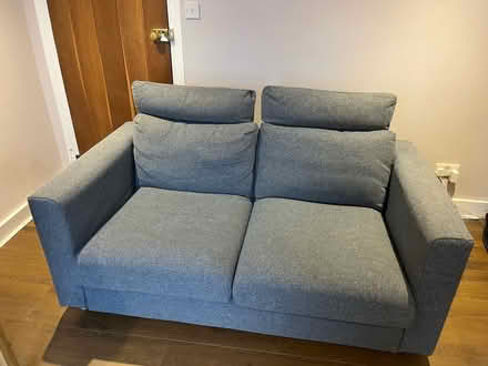 Photo of free Small Grey sofa (Walkern SG2) #2