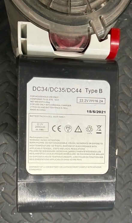 Photo of free Dyson DC cordless vacuum (Middleyard GL5) #3