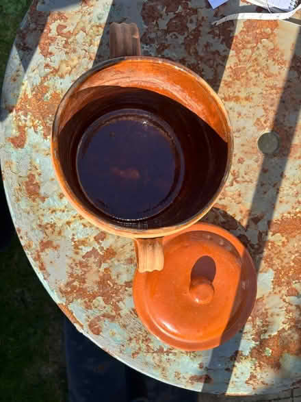 Photo of free Small earthenware casserole pot (Chichester PO19) #3