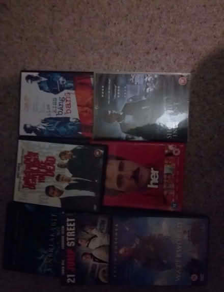 Photo of free Dvds (Woodley RG5) #1