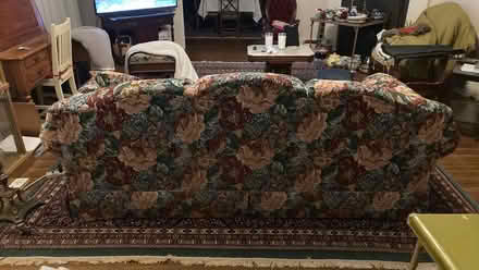Photo of free Bassett Rolled arm tightback sofa (Brockport NY) #2