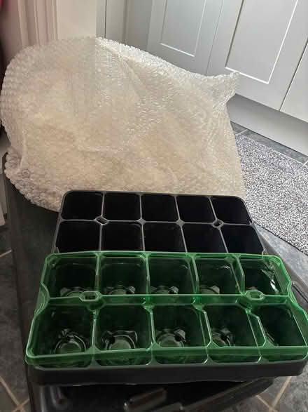Photo of free Seed trays and bubble wrap (Ramleaze SN5) #1