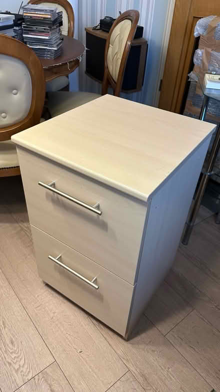 Photo of free Wooden filing cabinet (Bingley BD16) #1