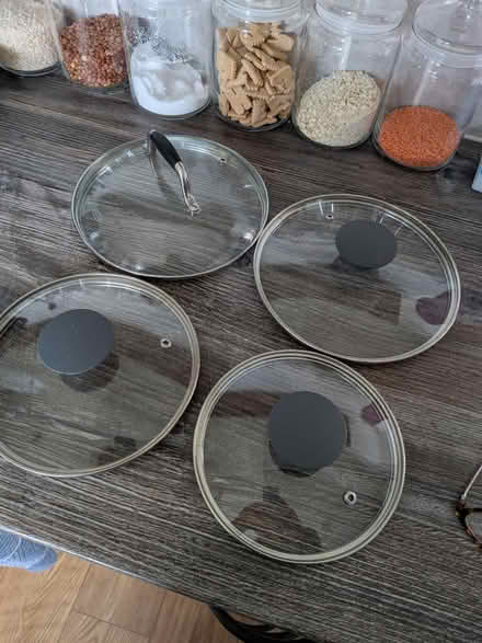 Photo of free Glass saucepan lids (Letchworth) #1