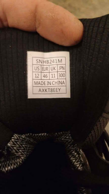 Photo of free hiking high boots (size 11 UK or 45 EU) (Manor Park S2) #3