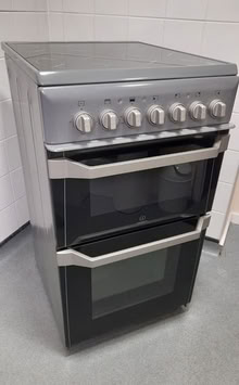 Photo of free INDESIT electric cooker 50cm wide.ceramic hob. (Greaves LA1) #1