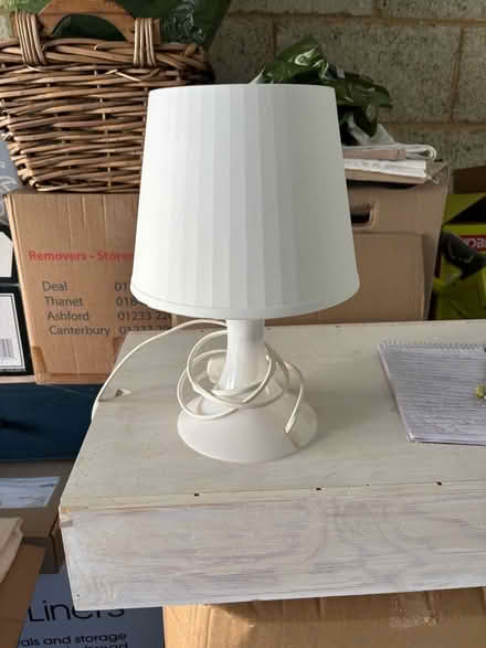 Photo of free Lampan White Ikea table lamps (Chichester PO19) #1