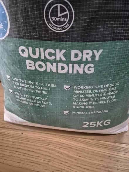 Photo of free Bonding plaster (Duddingston EH15) #2