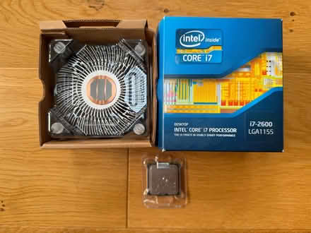 Photo of free Intel Core i7-2600 CPU and Heatsink (Priestwood RG42) #1