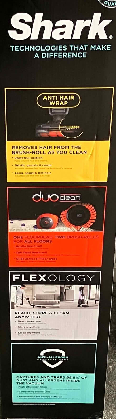 Photo of free Shark Corded Stick Vacuum Cleaner (Purley CR8) #2