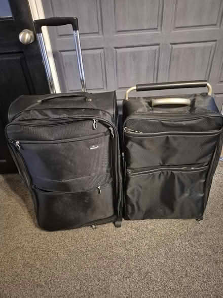 Photo of free 2 Large Suitcases (Prescot Merseyside) #1