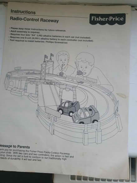 Photo of free Fisher Price Racing set (WD25 Woodside) #2