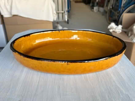 Photo of free Shallow oval earthenware oven dish (Chichester PO19) #1