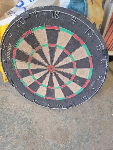 Photo of free Old heavy dart board (Ballyclare BT39) #2
