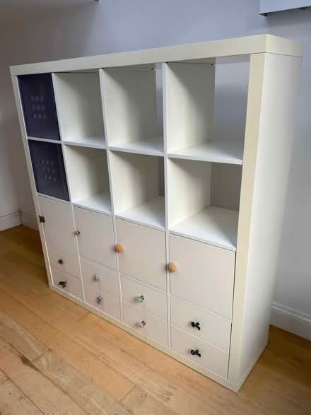 Photo of free Kallax shelving unit with inserts (Hackney E9) #2