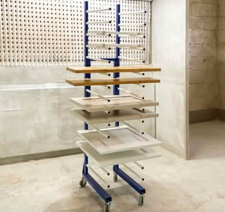 Photo of Drying/storage rack for paintings (Hinde House S4) #1
