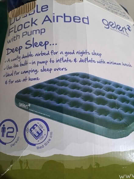 Photo of free Double air bed (Gorebridge EH23) #1